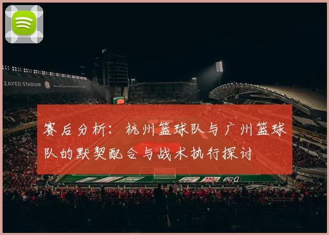 赛后分析：杭州篮球队与广州篮球队的默契配合与战术执行探讨