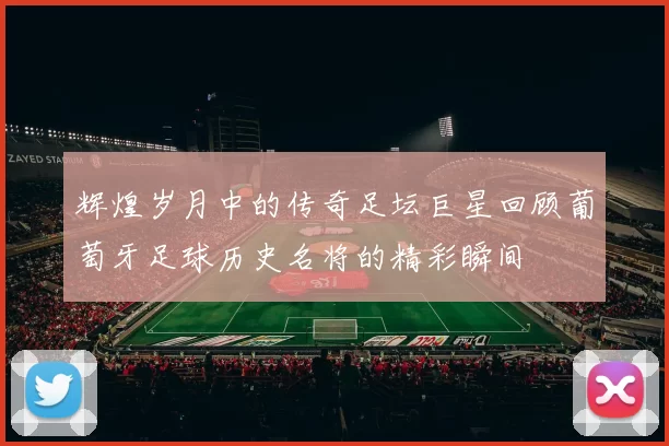 辉煌岁月中的传奇足坛巨星回顾葡萄牙足球历史名将的精彩瞬间