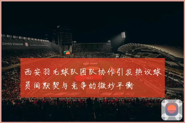 西安羽毛球队团队协作引发热议球员间默契与竞争的微妙平衡