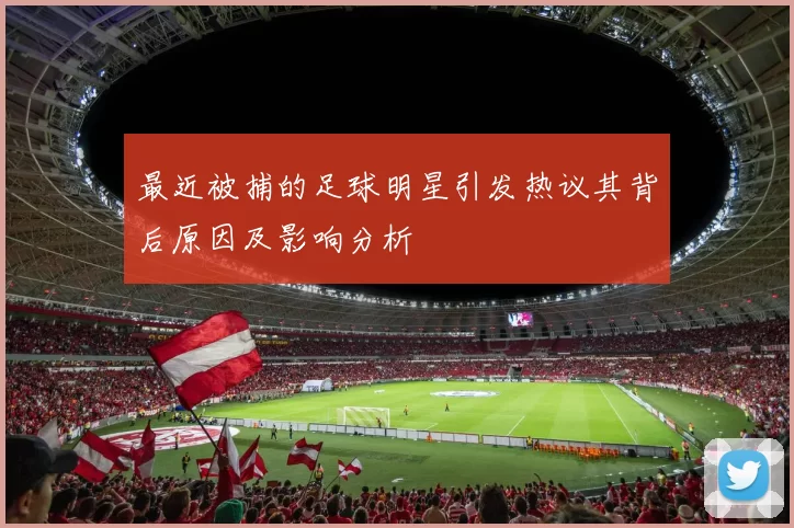 最近被捕的足球明星引发热议其背后原因及影响分析