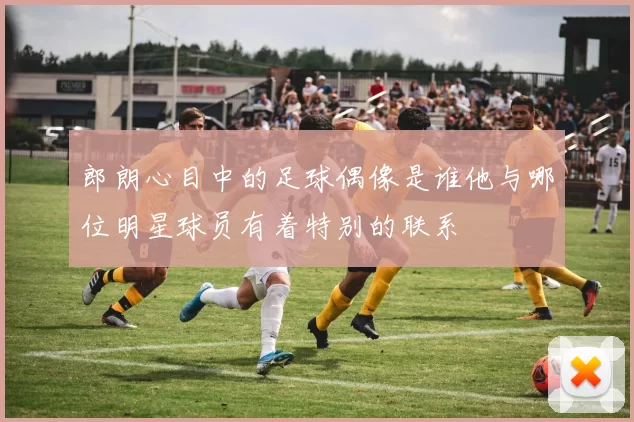 郎朗心目中的足球偶像是谁他与哪位明星球员有着特别的联系